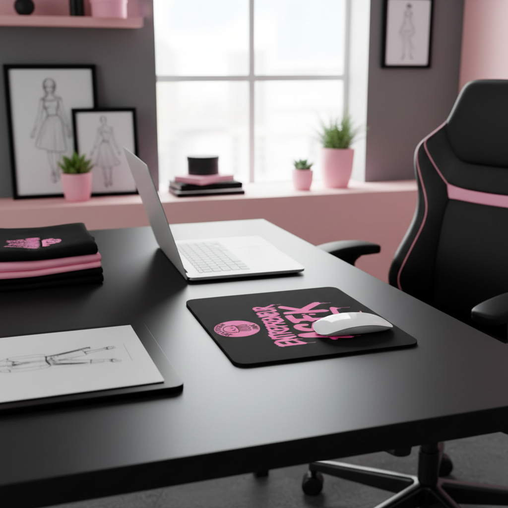 The Jellyfish Ink™ Signature Entrepreneur ASFK Mouse Pad