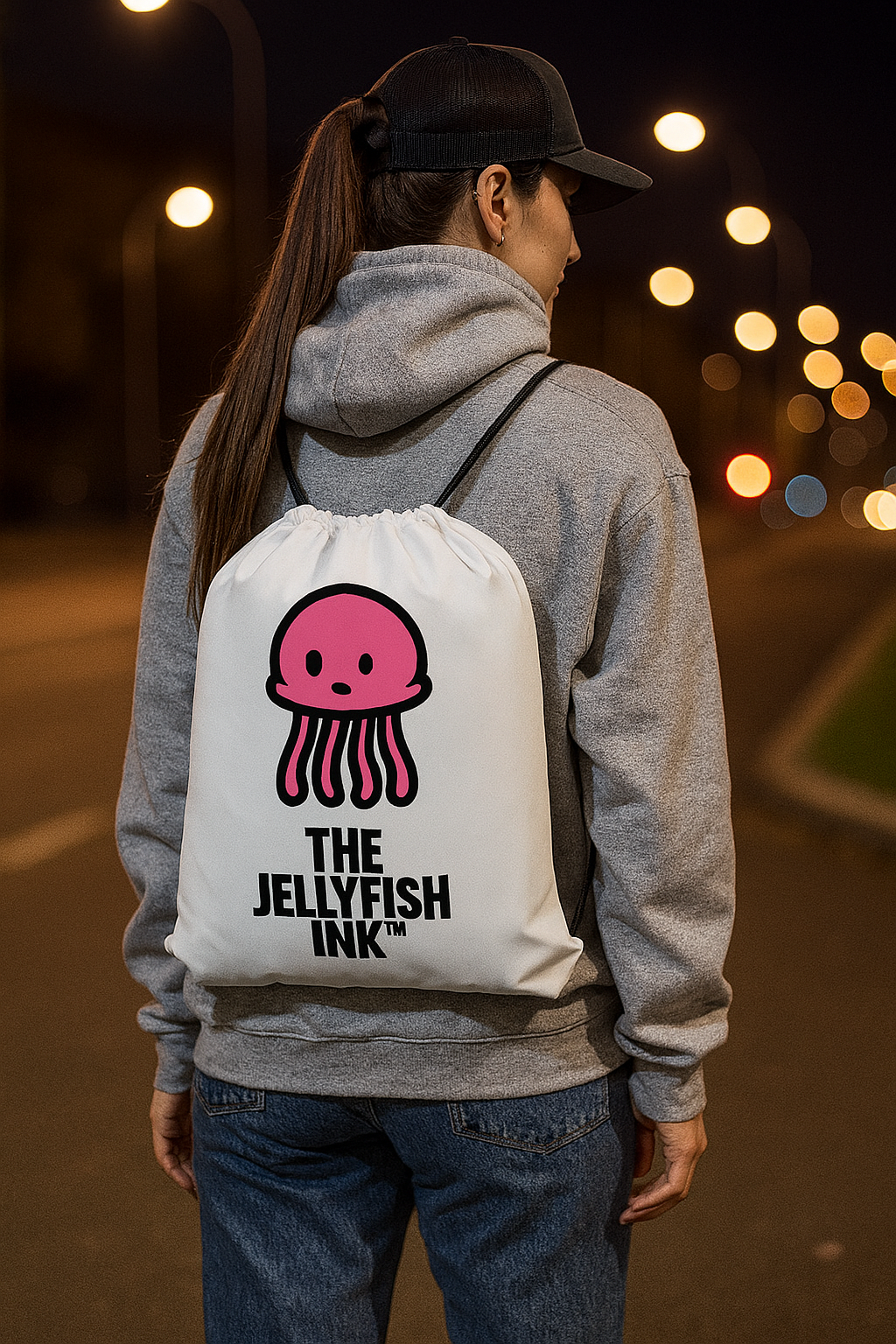 The Jellyfish Ink™ Signature Bubbles Drip Different™ Sack