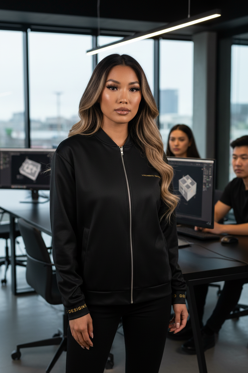 LINEARBIRD DESIGNS Bomber Jacket