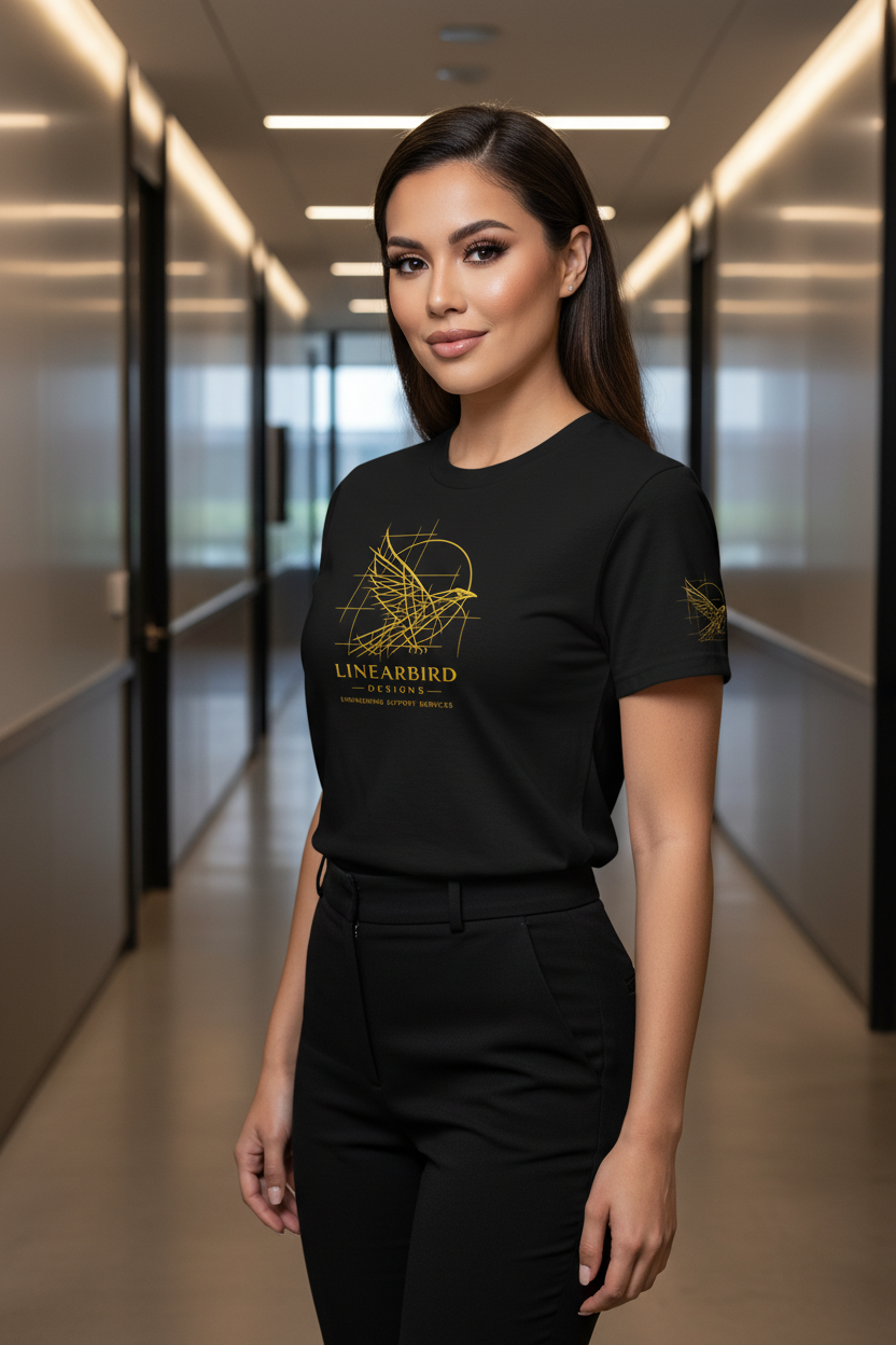 LINEARBIRD DESIGNS Staff Tee
