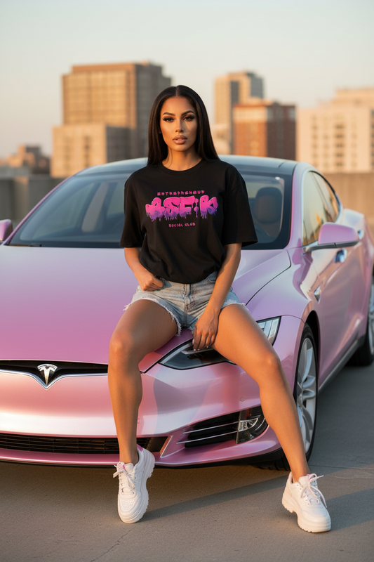 Entrepreneur ASF:K Social Club | Black Tee